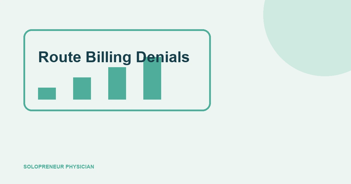 Route Billing Denials: billing operations illustration