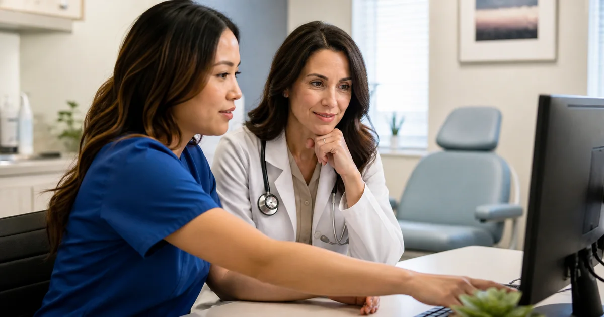 No-Show Follow-Up Workflow for a Solo Physician: patient scheduling illustration